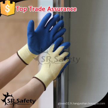 SRSAFETY gant de travail en latex gomme à glaçons en latex à mousse micro en nylon de 13 g, gants populaires en Chine